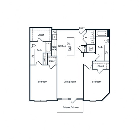 B5-2 floorplan layout Berkshire Ballantyne